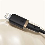 Baseus Dura Type C-hurtigopladningskabel til iP 20 W 2 m Sort, guld #6