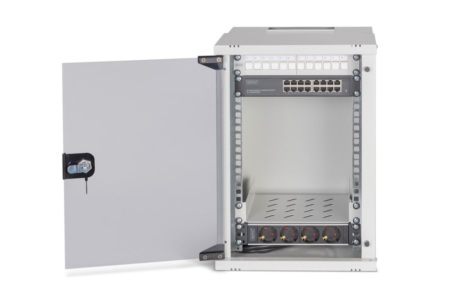 Digitus DN-49102-SET stativ 9U V�gmonteret stativ Gr� #3