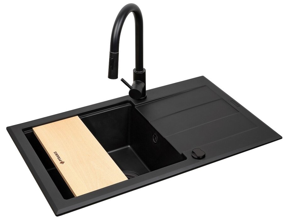 St - PYRAMIS SPARTA PLUS LUX (78X48) 1B 1D vask + IDEA BLACK EDITION BATTERI - 070175802BE - Volcano #1