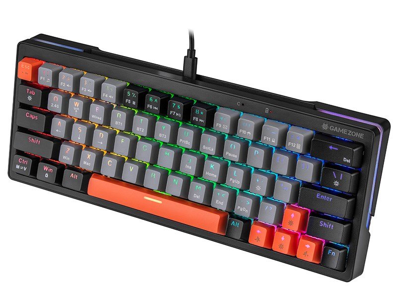Mekanisk tastatur Tracer GAMEZONE EVO1 HOT SWAP 63 (Grey) TRAKLA47297 #2