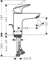 Hansgrohe Logis Krom #7