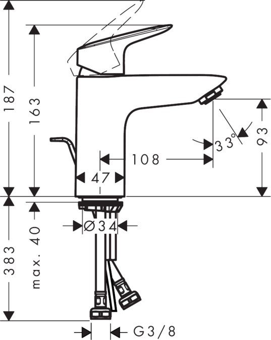 Hansgrohe Logis Krom #7