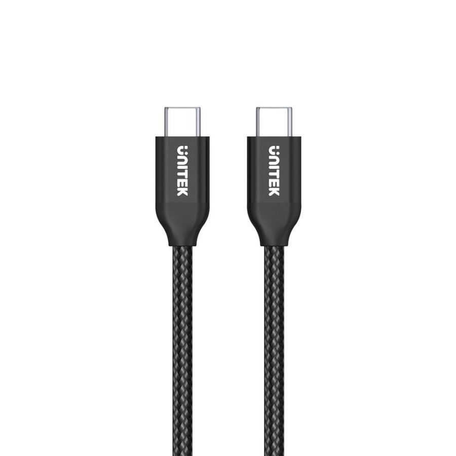 UNITEK C14059BK USB-kabel 2 m USB C Sort #3