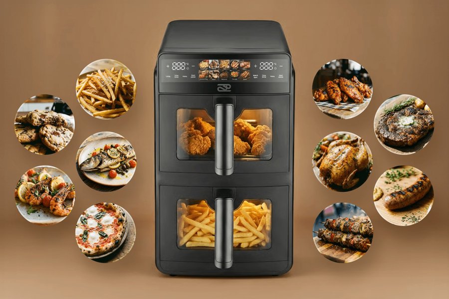 PROMIS Dobbelt vertikal fedtfri frituregryde 10 l #13