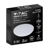 Plafond V-TAC VT-8436-M-N mlkeagtig 36W IP20 CCT 3000K-6400K 3900lm (SKU 217609) Hvid #3