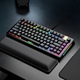 Glorious Gaming GMMK 3 PRO HE 75% Prebuilt tastatur Spil USB QWERTY US engelsk Sort #17