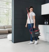 Mop with Bucket Vileda mop en steel Supermocio 3Action Hvid Rd Mikrofibre #5