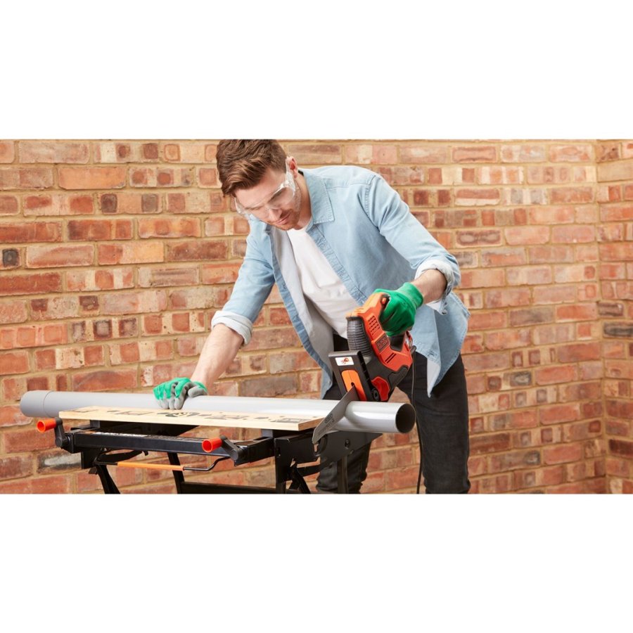 Black & Decker RS890K-QS frem- og tilbagegende sav 2700 spm 500 W Sort, Orange #5