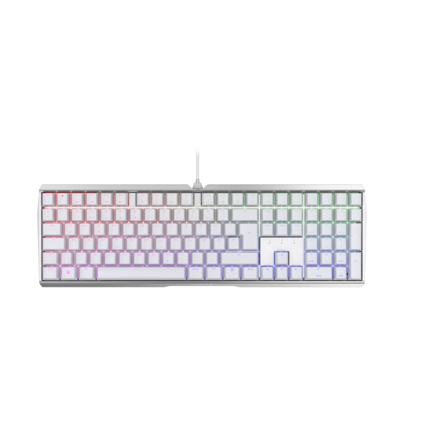 CHERRY MX 3.0S RGB tastatur Spil USB QWERTZ Tysk Hvid #1