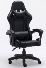 Topeshop FOTEL REMUS CZER Computermbel og kontorstol Polstret sde Polstret rygln #1
