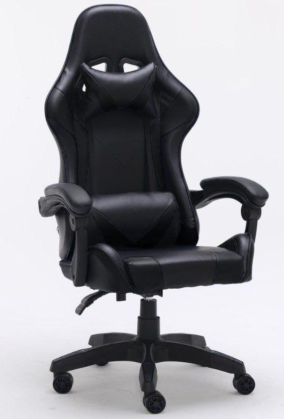 Topeshop FOTEL REMUS CZER Computermbel og kontorstol Polstret sde Polstret rygln #1