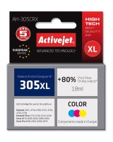 Activejet AH-305CRX blkpatron 1 stk Kompatibel Hjt (XL) udbytte Bl, Magenta, Gul #1