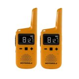 Motorola T72 walkie talkie 16 kanaler, gul #9