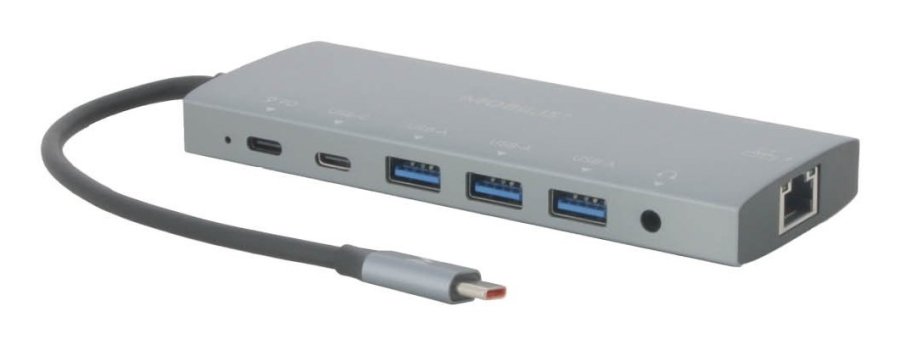 Mobilis 020028 dockingstation Ledningsf�rt USB 3.2 Gen 1 (3.1 Gen 1) Type-C Gr� #1