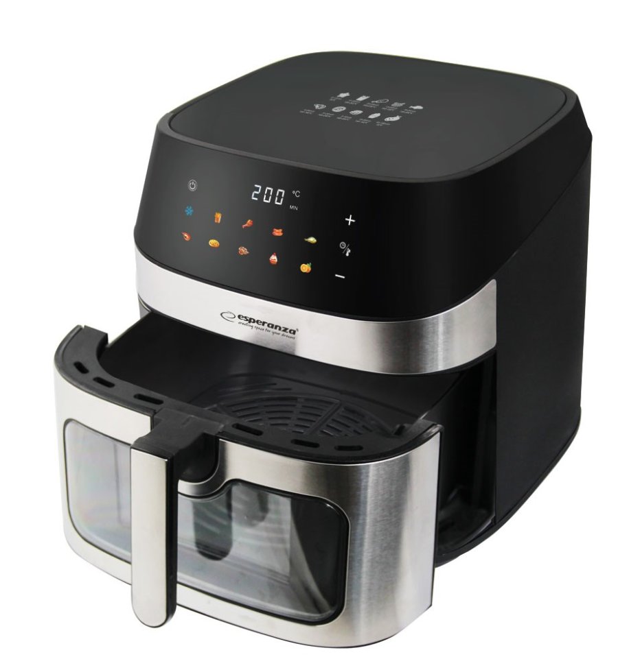 Esperanza EKA005 Fedtfri frituregryde 8L, 1600W Inox #6