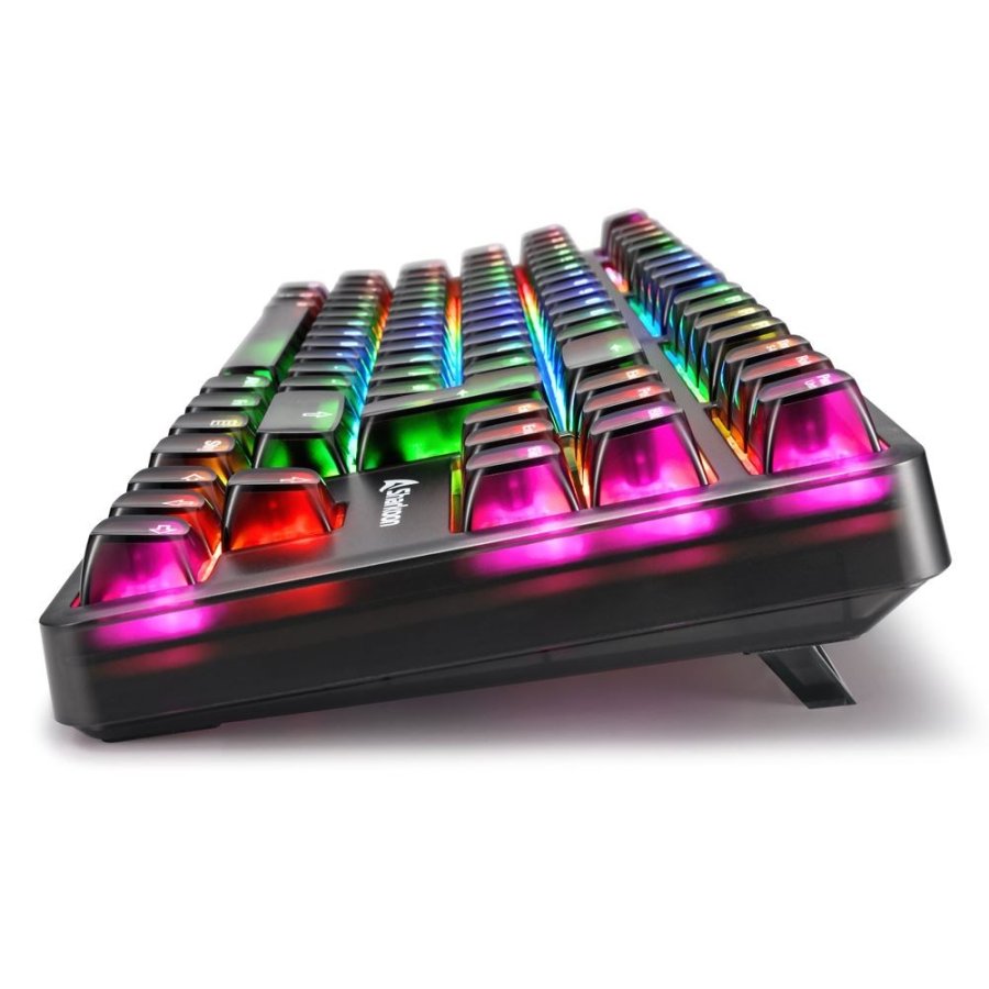 Sharkoon SGK70W tastatur Spil USB QWERTZ Tysk Sort #3