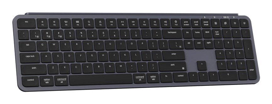 Keychron B6P-K1 tastatur Hjemme/kontor USB + RF Wireless + Bluetooth Gr� #2
