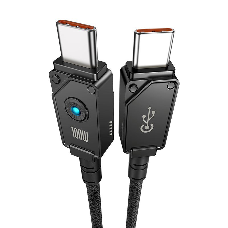 Baseus Unbreakable USB C til USB C-kabel 2 m 100 W hvid #2