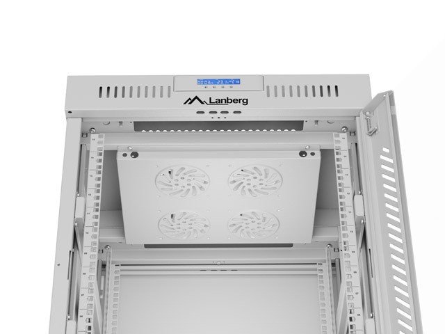 Lanberg FF01-6615-12SL stativ 15U Fritstende reol Gr #12