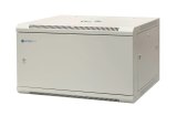 EMITERNET Single-wall hanging cabinet 19'' 6U, full sheet metal doors, 600�600�370mm width/depth/height. EM/AP6606-B #2