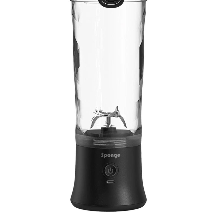 Sponge Batteridrevet kopblender 0,6l Sort #2