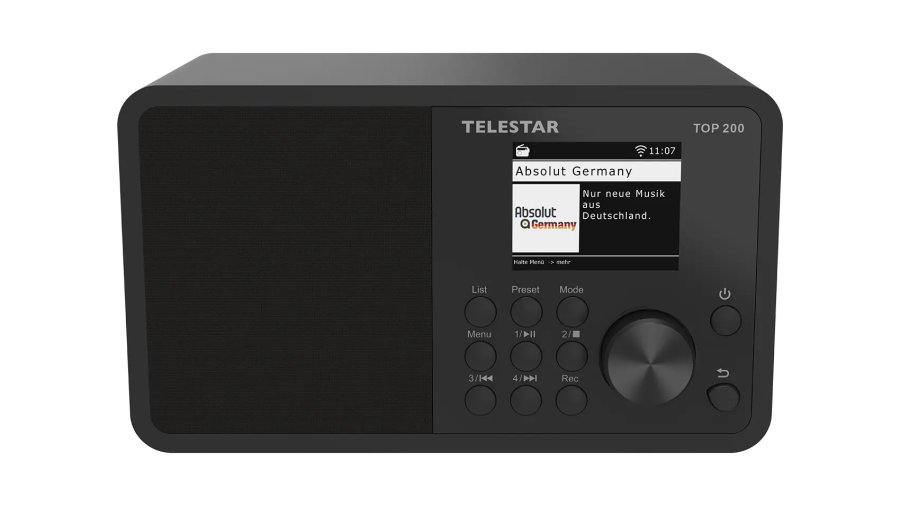 Telestar TOP 200 B�rbar Analog & digital Sort #1