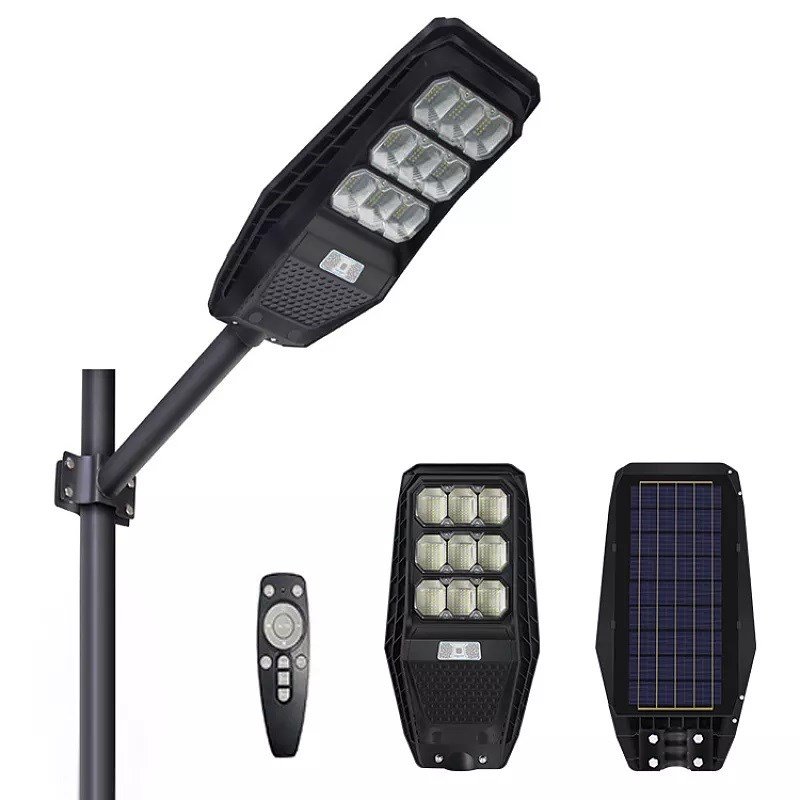 PIONEER 120W SOLAR LAMPS + PANEL 10W + 12000mAh + PILOT & MOVEMENT SENSOR #1