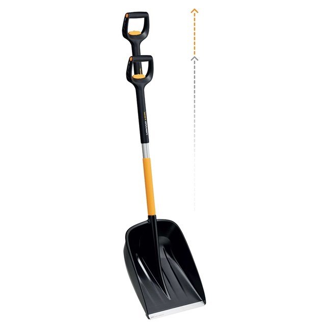 Fiskars 1057188 skovl & spartel Sneskovl Metal Sort, Orange #5