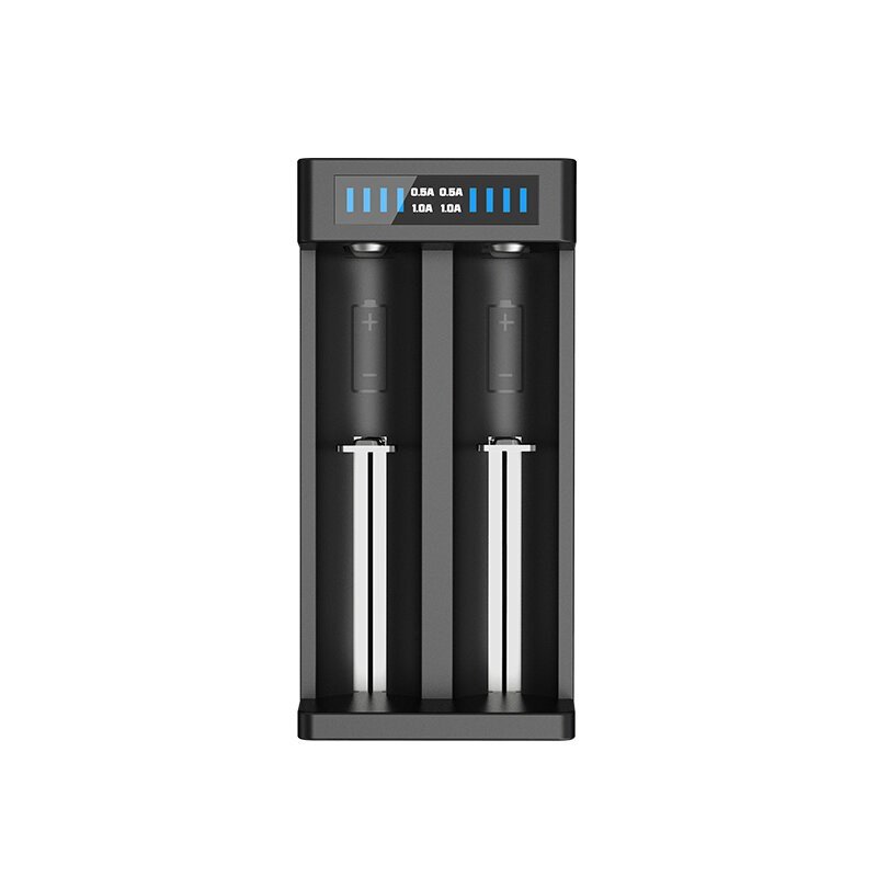 Li-ion 18650 cylindrisk batterioplader Xtar MC2 PLUS #1