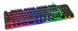 Deltaco GAM-021-RGB-DE tastatur Spil USB QWERTZ Tysk Sort #1