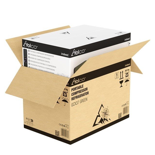 YOLCO GCX37 Green Brbart kompressorkleskab #6