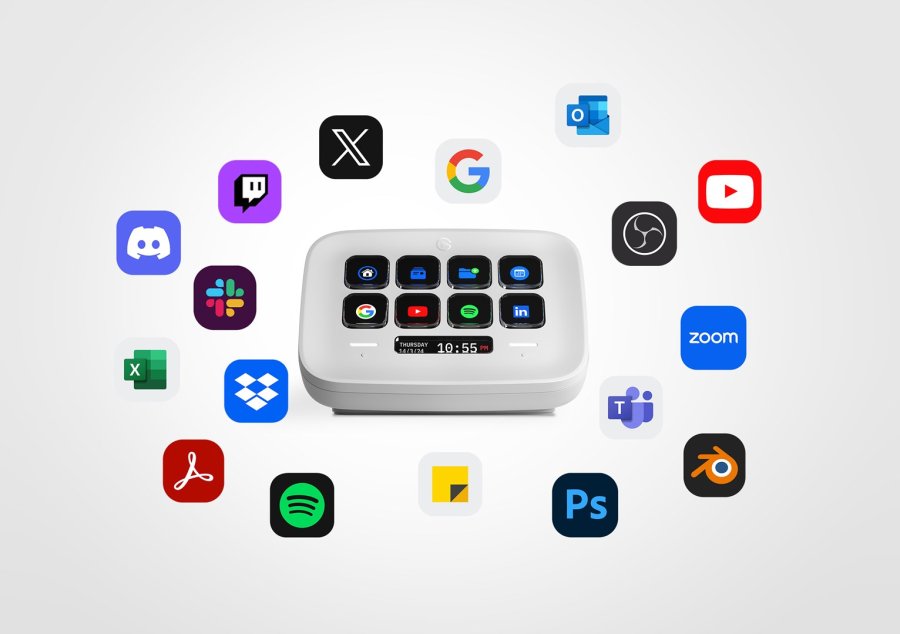 Elgato Stream Deck Neo Hvid 8 knapper #11
