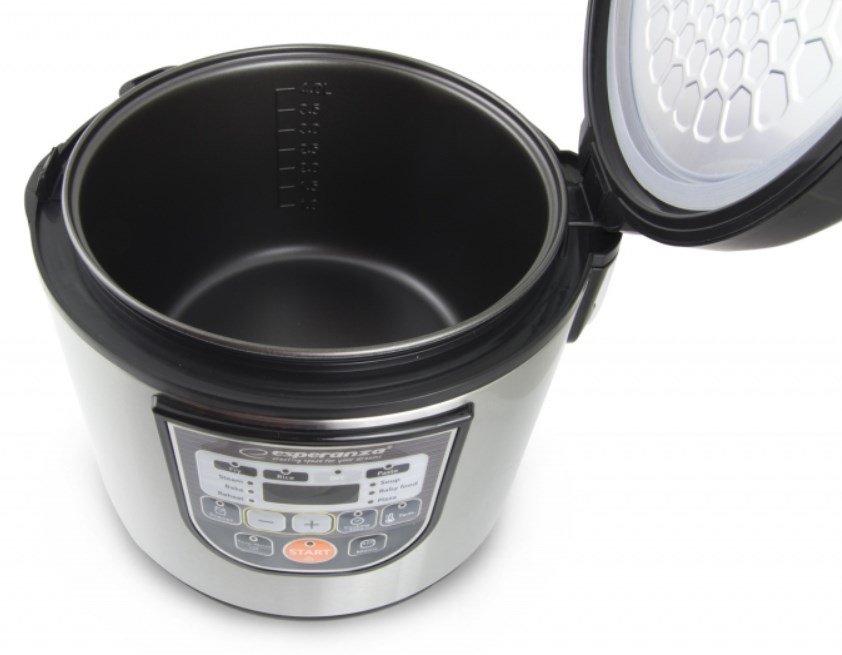 Esperanza EKG011 multi cooker 5 L 860 W Sort, Rustfrit stl #4