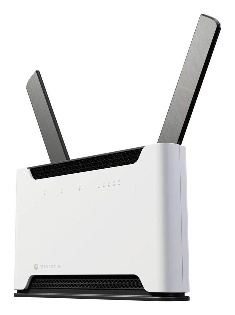 Mikrotik Chateau LTE7 ax tr�dl�s router Gigabit Ethernet Dual-band (2,4 GHz / 5 GHz) 4G Sort, Hvid #3
