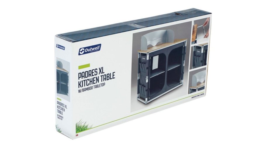 Outwell Padres XL Storage Unit Gr� 4 hylder Sammenfoldelig #8