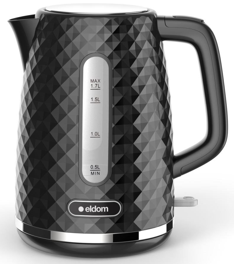 C280C ELDOM-kedel ELLI, kapacitet 1,7 l, effekt 2200 W, sort, strix, sort #5