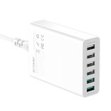 BlitzWolf BW-S15 oplader til mobil enhed Universel Hvid Vekselstr�m Hurtig opladning Indend�rs #4