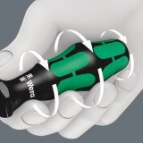 WERA 334/6 Kraftform Plus Lasertip screwdriver set #9