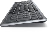 DELL KB740 tastatur Kontor RF tr�dl�s + Bluetooth QWERTY US International Gr�, Sort #5