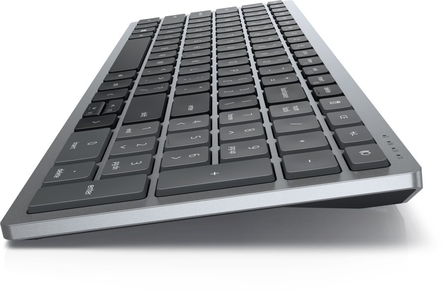 DELL KB740 tastatur Kontor RF tr�dl�s + Bluetooth QWERTY US International Gr�, Sort #5