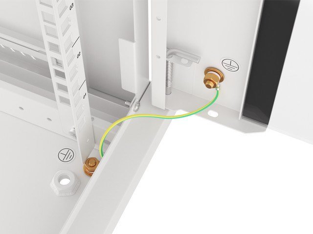 Lanberg WF01-6615-10S stativ 15U Vgmonteret stativ Gr #7