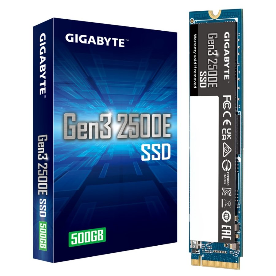 GIGABYTE Gen3 2500E SSD 500GB M.2 PCI Express 3.0 NVMe #1