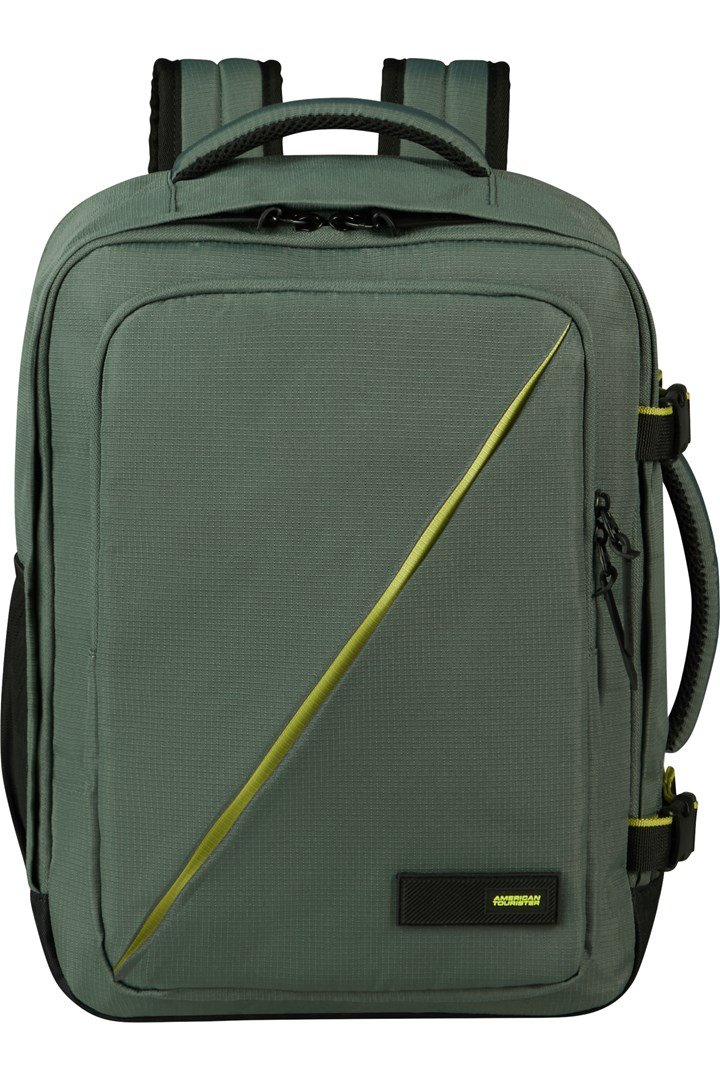 American Tourister Take2cabin S/M rygs�k Fritidsrygs�k Gr�n Genanvendt polyethylenterephthalat (rPET) #1