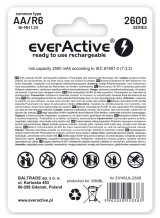 Akumulatorki everActive Ni-MH R6 AA 2600 mAh Professional Line #2
