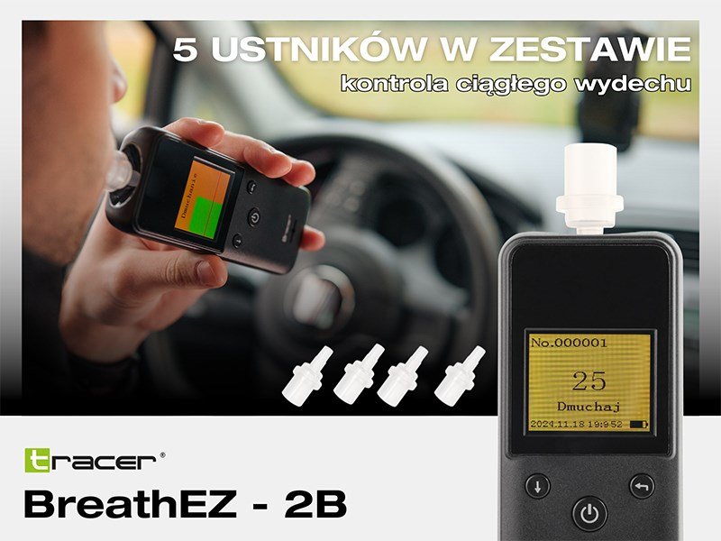 TRACER BREATHALYSER BREATHEZ-2B TRAALC47557 #8