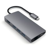 Satechi Multi-Port Adapter V2 Dock st. USB 3.2 Gen 1 (3.1 Gen 1) Type-C Gr� #1