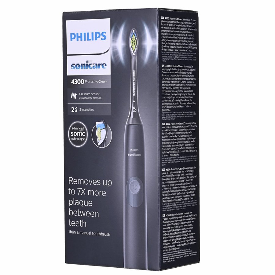 Philips Sonicare ProtectiveClean 4300 Indbygget tryksensor, sonisk eltandbrste #21