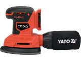 Yato YT-82755 transportabel slibemaskine Excentersliber 11000 rpm Sort, Orange #5