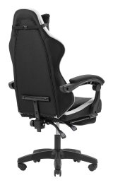 Mars Gaming MGC-X Fabric PC gamingstol Polstret s�de Sort, Hvid #6
