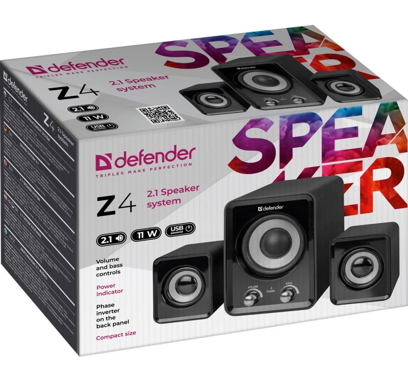 DEFENDER Z4 2.1 11W USB kabelbaserede computerhjttalere med kabel #2